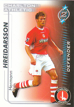 Hermann Hreidarsson Charlton Athletic 2005/06 Shoot Out #99